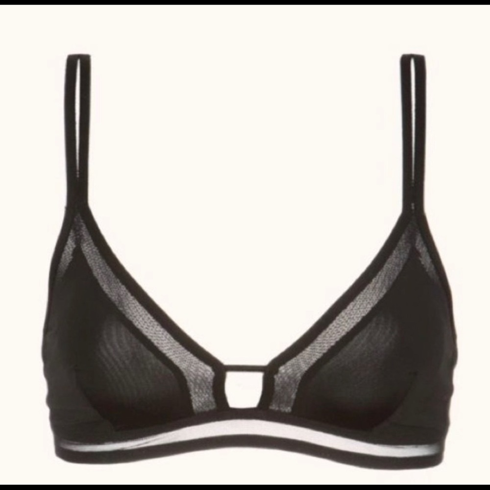 LIVELY The Mesh Trim Bralette - Picture 6 of 11